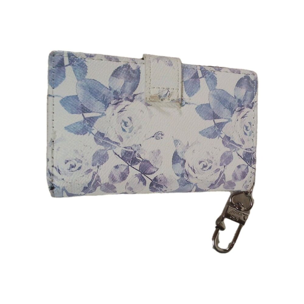 Betsey Johnson Purple White floral Mini Wallet